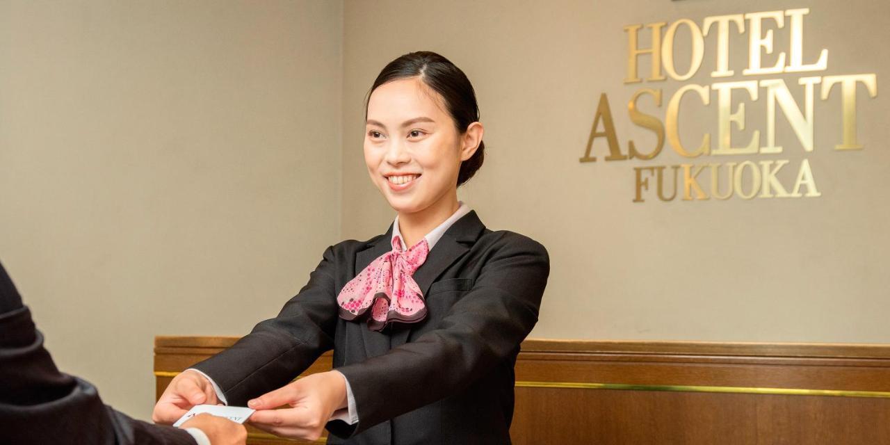 Hotel Ascent Fukuoka Фукуока Экстерьер фото